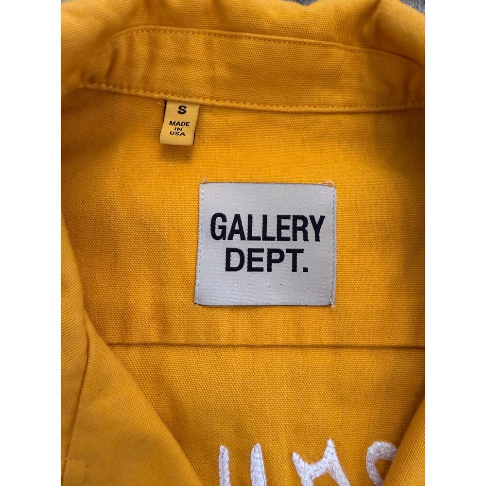 Size S - Gallery Dept. Atellier Parker Shirt Yellow - Picture 4 of 8